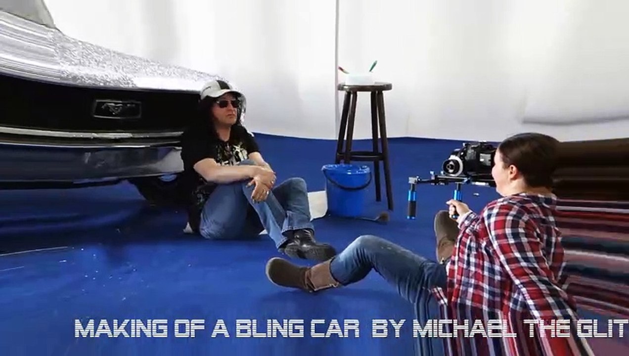 Michael The GlitterKing - Bling Bling Ford Mustang The Video