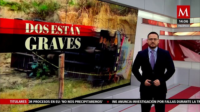 En Veracruz, accidente de autobús en Papantla dejó 50 lesionados y 2 fallecidos