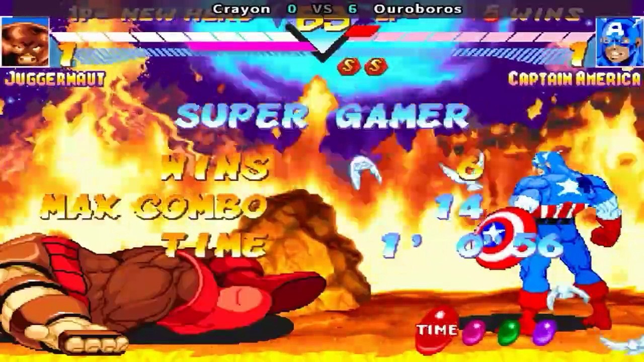 Marvel Super Heroes - Crayon vs Ouroboros