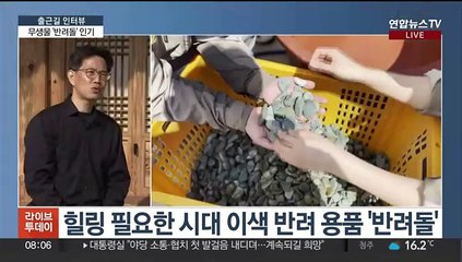 [출근길 인터뷰] 위로받고 싶을 때 '반려돌'…인기 이유는?