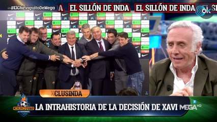 Eduardo Inda sobre la intrahistoria de la decisión de Xavi de quedarse
