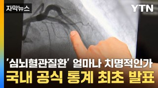 [자막뉴스] '심뇌혈관질환' 얼마나 치명적인가...국내 공식 통계 최초 발표 / YTN