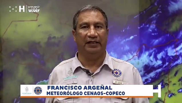 Copeco pronostica lluvias para este martes en varias regiones de Honduras