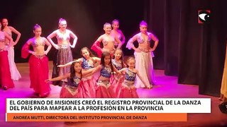 El gobierno de Misiones creó el Registro Provincial de la Danza del país para mapear a la profesión en la provincia