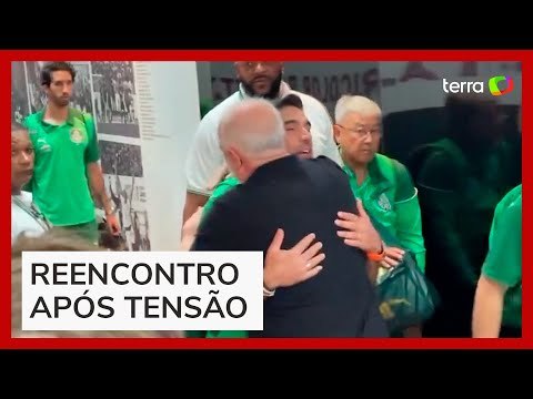 Belmonte pede desculpas para Abel Ferreira antes de clássico