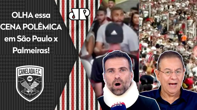 ISSO É UMA PALHAÇADA, cara! OLHA essa CENA RIDÍCULA em São Paulo x Palmeiras que DEU POLÊMICA!