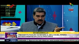 Pdte: Nicolás Maduro: El imperialismo norteamericano está en declive