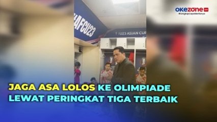Disingkirkan Uzbekistan di Semifinal Piala Asia, Ketum PSSI Erick Thohir : Masih Ada Kesempatan ke Olimpiade 2024