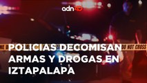 Decomisaron casi tres mil dosis de droga en Iztapalapa