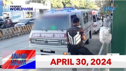 Descargar video: Unang Balita sa Unang Hirit: APRIL 30, 2024 [HD]