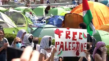 Universidad de Columbia suspende a manifestantes propalestinos que desacatan ultimátum