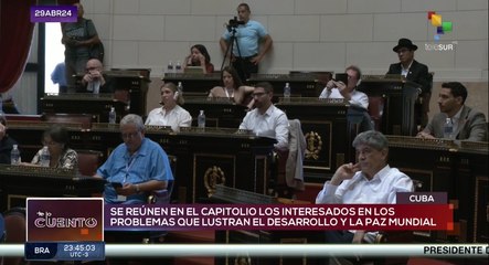 En Cuba avanza Segundo Congreso sobre el Nuevo Orden Económico