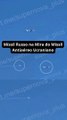 Conflito Aéreo: Míssil Russo na Mira do Míssil Antiaéreo Ucraniano
