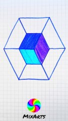 MixArts | How to Draw Aesthetic Figure Tutorial #art #3ddrawing #tutorial #aesthetic #principiante
