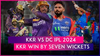KKR vs DC IPL 2024 Stat Highlights: Kolkata Knight Riders Win By Seven Wickets