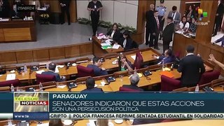 Partido de gobierno paraguayo realiza persecución a opositores