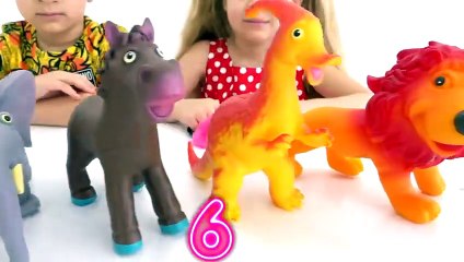 Diana and Roma Learn and play From 1 to 10 game