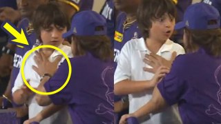 IPL 2024: Shah Rukh Khan Gets Angry On Son AbRam & Places Hand On His Neck, Public Reaction|Boldsky