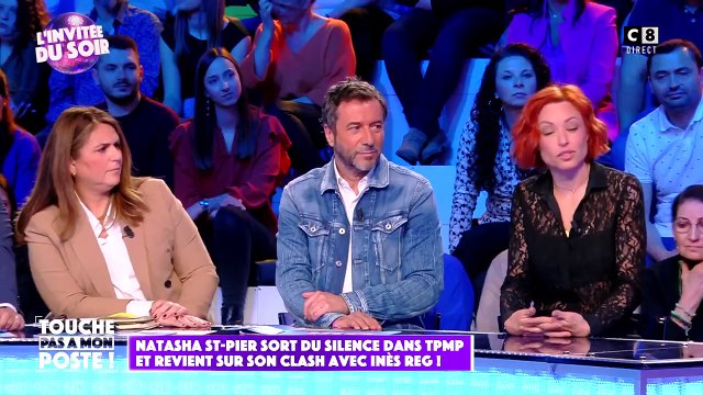 Natasha St-Pier tente de calmer le jeu dans TPMP alors que Ines Reg remet de l'huile sur le feu dans Quotidien , traitant au passage Caroline Margeridon et Valérie Trierweiler de Grand-mère