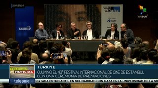 Culminó El 43 festival de internacional cine de Estambul