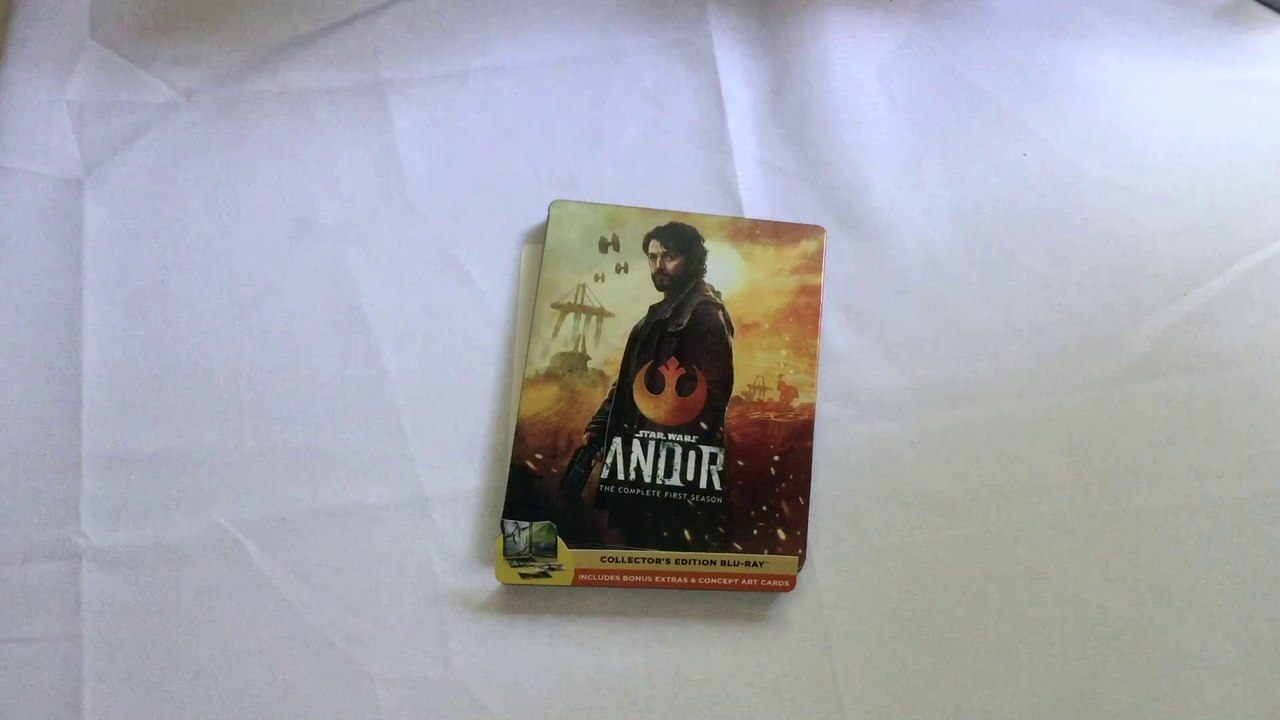 Andor Season 1 Blu-Ray Steelbook Unboxing