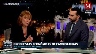 Tatiana Clouthier, Enrique de la Madrid y Sofía Provencio, evalúan el segundo debate presidencial