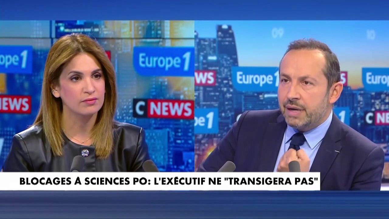 Sciences Po : «200 étudiants d'extrême gauche, wokistes, bloquent les autres étudiants, c'est dramatique», estime Chenu