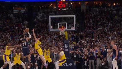 Download Video: Murray's heroic ending closes the Lakers and the series