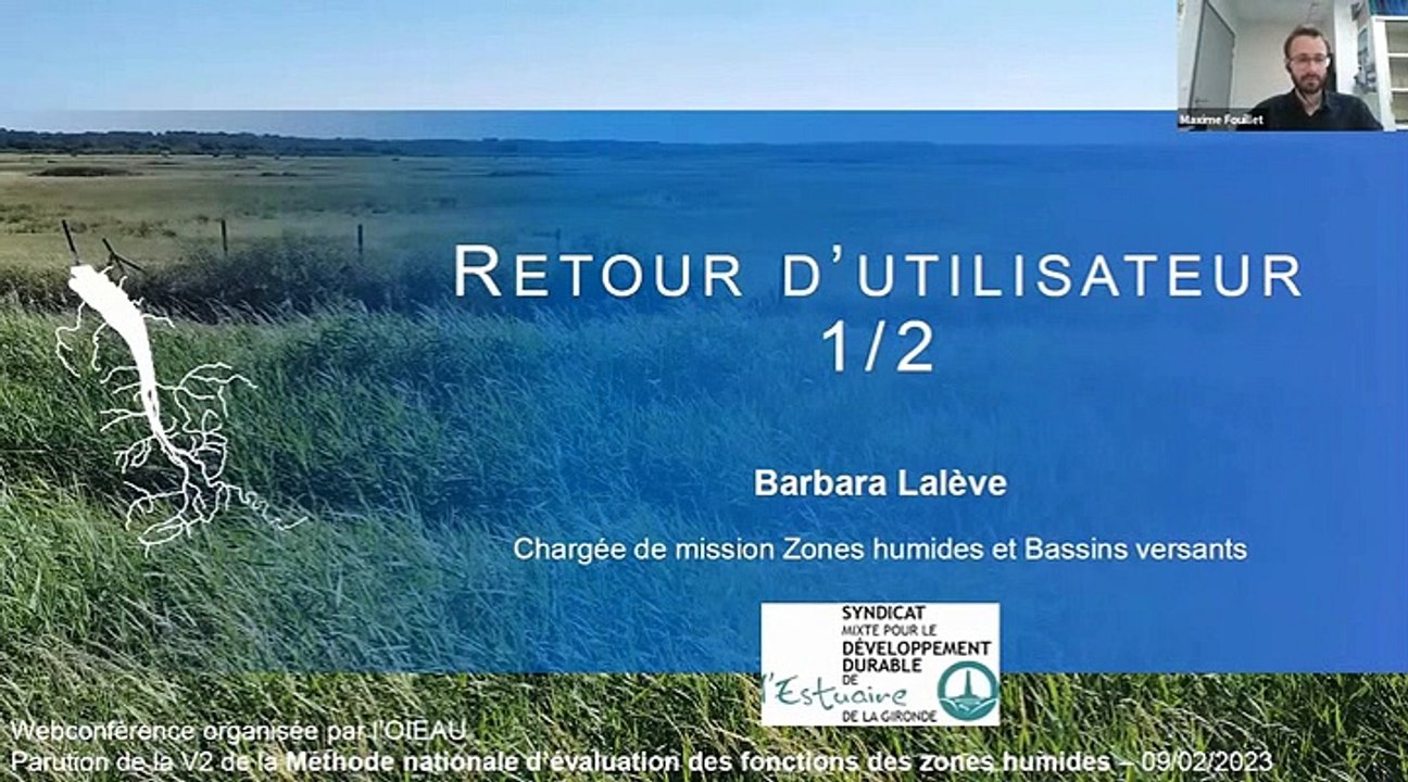 6 - évaluation des fonctions des zones humides - retour d'utilisateur - structure porteuse de sage 27'