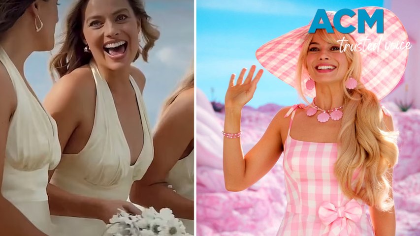 Margot Robbie returned to Australia to be a bridesmaid for her BFF, Brittany Claxton, wearing a soft yellow silk dress at the Gold Coast wedding of Brittany Lindores and Max Claxton.