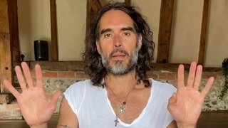 Russell Brand describes River Thames baptism: ‘An intimate experience’