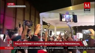 INE investigará fallas de internet durante debate presidencial