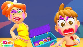 Omma's Makeup Comedy Cartoon Show for Toddlers