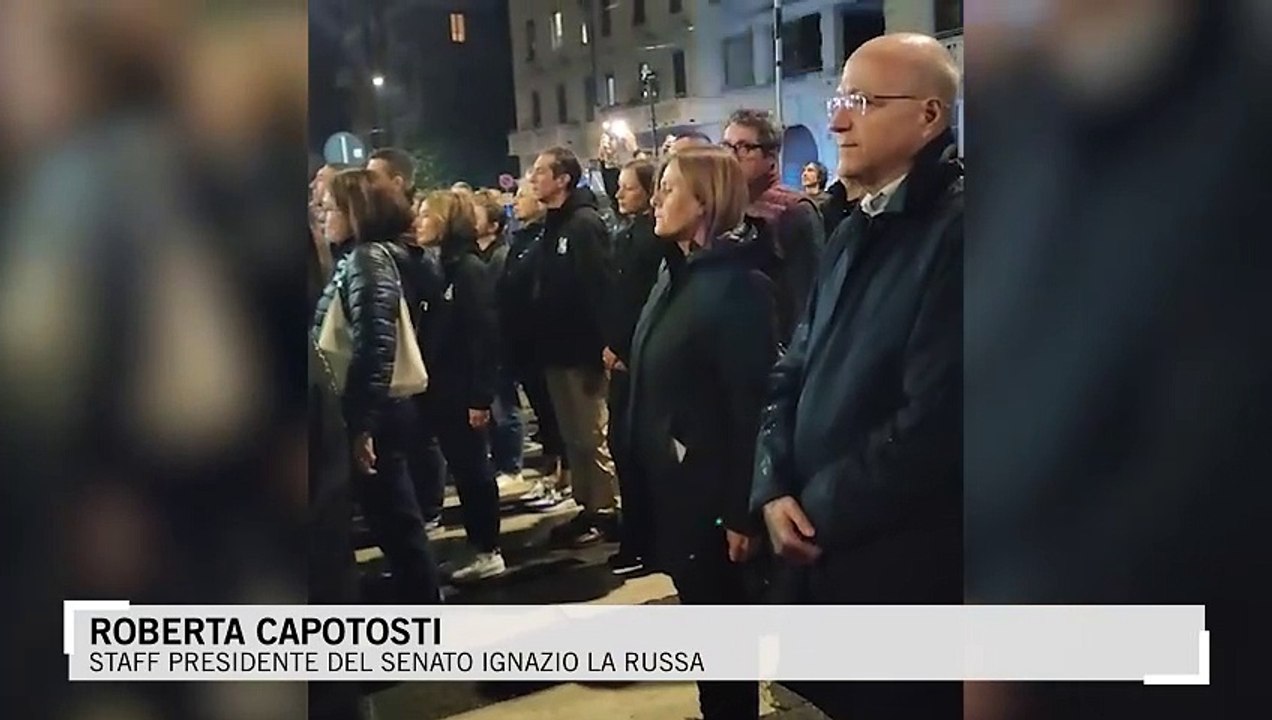 Milano, la collaboratrice di La Russa grida "presente" per Sergio Ramelli (ma senza saluto romano)