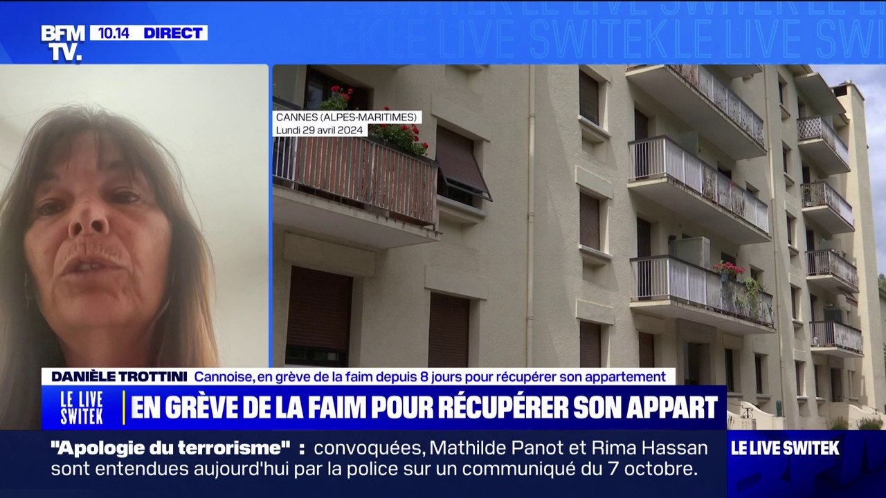 "C'est la seule solution": cette propriétaire d'un appartement squatté à Cannes est en grève de la faim depuis huit jours