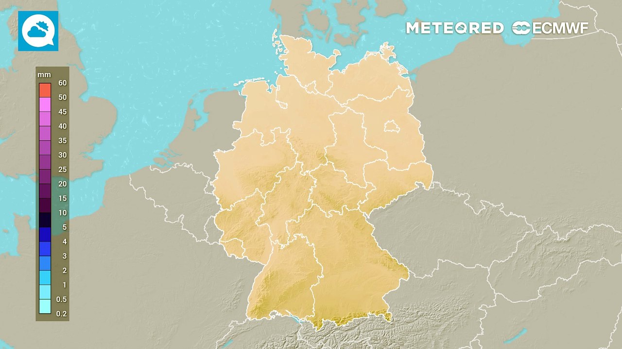 Schauer und Gewitter beschränken sich anfangs auf die Westhälfte von Deutschland!