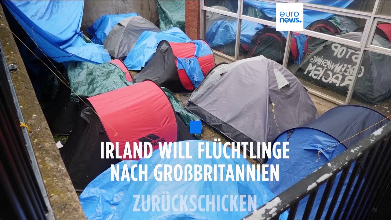 Flucht vor Londons Ruanda-Politik: Irland will Flüchtlinge nach Großbritannien zurückschicken