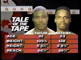 Meldrick Taylor vs John Wesley Meekins