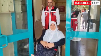 Vali ile görüşmek isteyen engelli kadın özel araçla makamı getirildi