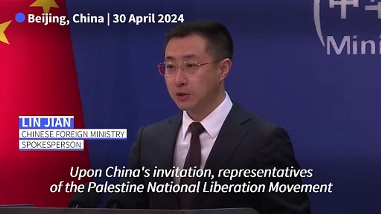 China says Palestinian rivals Hamas and Fatah met for talks in Beijing