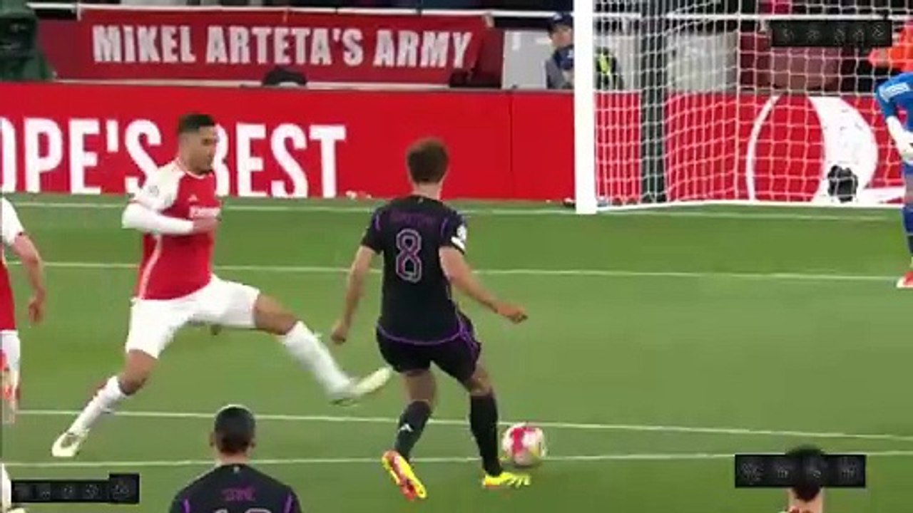 Arsenal vs Bayern Munich 1-2 | 1st Leg Quarter-Finals | UEFA Champions League 2023/2024 | All Goals and Extended Highlights