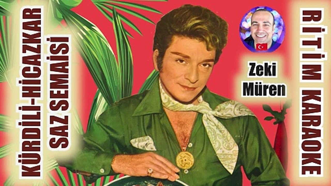 Kürdili-Hicazkar Saz Semaisi - Zeki Müren ✩ Ritim Karaoke Orijinal Trafik (Aksak Semai 10/8)