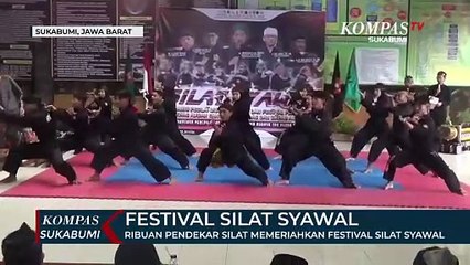 Ribuan Pendekar Silat Memeriahkan Festival Silat Syawal
