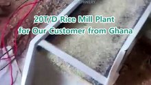 New Design 20T/D Rice Processing Machine in Ghana - Hongjia Rice Mill #ricemill #autoricemill