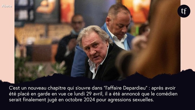 Agressions sexuelles : Gérard Depardieu sera jugé en octobre 2024