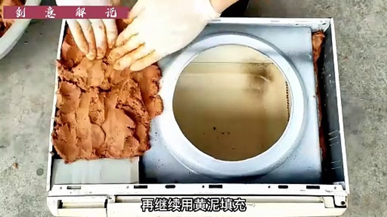 Microwave oven change in to simple oven DIY