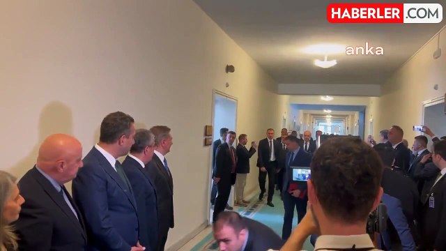 TBMM Başkanı Numan Kurtulmuş, CHP Genel Başkanı Özgür Özel'i ziyaret etti