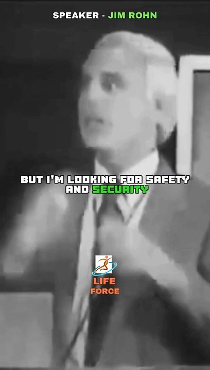 Jim Rohn | Are You Aspiring For Safe Secured Life #selfimprovement #personaldevelopment
