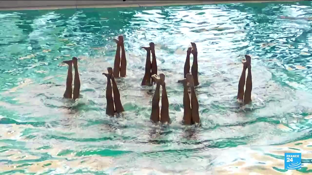 Paris Olympics: May says barriers broken with male inclusion in artistic swimming