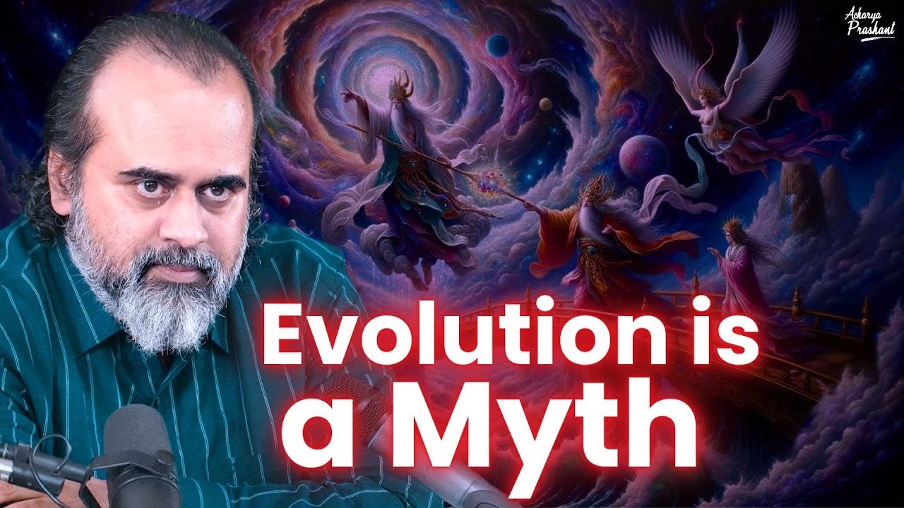 Evolution is a myth || Acharya Prashant, on Ved...